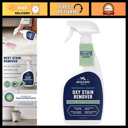 Oxygen powered carpet stain - oxygen-powered,